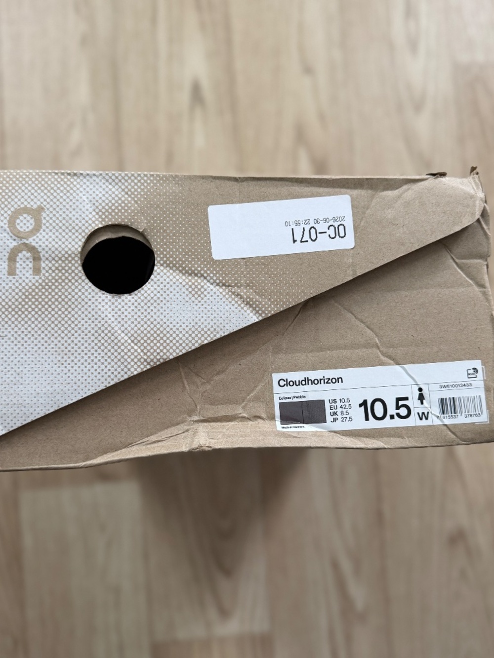 New with Box! On Cloudhorizon, Women's Size 10.5 - Picture 4 of 9
